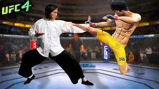 Bruce Lee vs. Jay Wally | Wah Leong Jay (EA sports UFC 4)