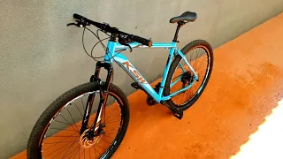 Conheça a KSW XLT100 - Minha Nova Bicicleta na Cor Azul