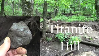 Mineral Collecting at Titanite Hill (Rocks, Crystals and Minerals in Bancroft, Ontario)