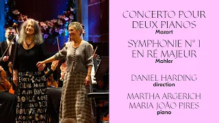 Martha Argerich & Maria João Pires play Concerto for Two Pianos, KV 365. Conducted by Daniel Harding