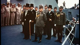 Japanese Sign Final Surrender in 1945