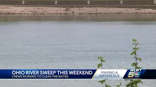 Ohio River Sweep happening in Rabbit Hash, Kentucky this weekend