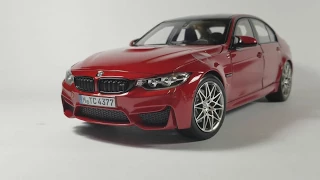 1/18 BMW F80 M3 Competition Pack - Norev (Unboxing)