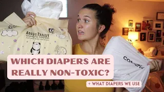 Non-Toxic Disposable Diaper Review | Comparing brands #naturalmama