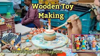 Handcrafted Wooden Toy Making, Bharat Arts & Crafts,  Channapatna, Karnataka