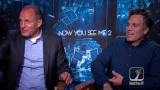 Woody Harrelson and Mark Ruffalo on Now You See Me 2, Super Delegates and the Election
