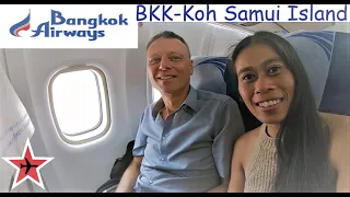 Bangkok Airways Trip Report nach Koh Samui mit Food Court und Blue Ribbon Business Class Club Lounge