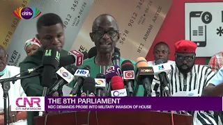 NDC demands probe into issues that lead to military entering chamber of parliament | Citi Newsroom