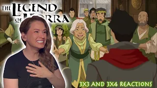 The Legend of Korra 3x3 & 3x4 Reaction | The Earth Queen | In Harm's Way