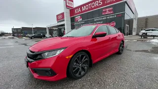 Irresistible 2020 Honda Civic Sport at Clarington Kia - P119