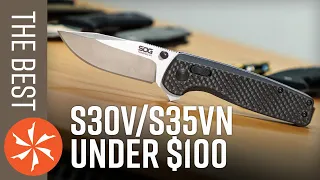 Best S30V/S35VN Knives Under $100 in 2020 Available at KnifeCenter