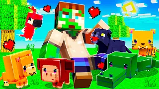 I Tamed Every CUTE PET in Minecraft