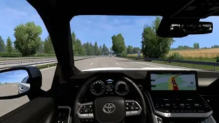 Toyota Land Cruiser EST [Euro Truck Simulator ] Playing With Keyboaerd Gameplay