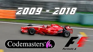 История / Эволюция Formula One (F1) от Codemasters