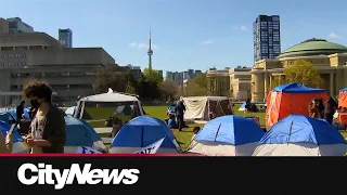 Pro-Palestinian protesters say no progress being made with U of T