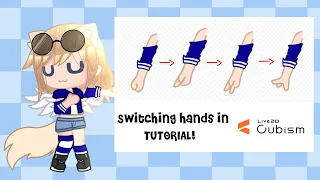 How to switch hands/change hands in live2d cubism! (part 1?)