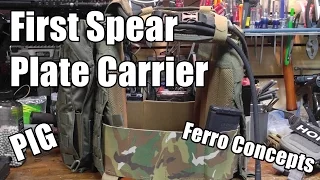 First Spear Plate Carrier Overview/Update - Ferro Concepts - PIG - BFG