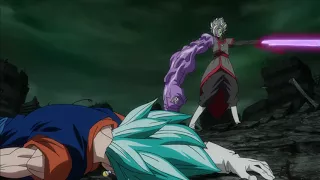 Vegito blue vs merged Zamasu full fight part 2