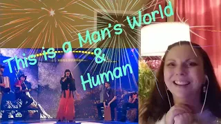 Diana Ankudinova REACTION (This is a Man's World & Human)Диана Анкудинова