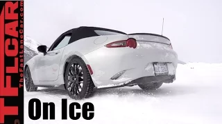 2016 Mazda MX-5 Miata frolicking in the Colorado Snow & Ice