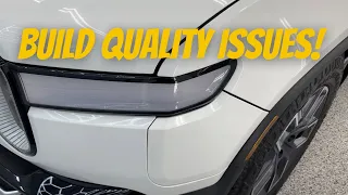 Rivian Build Quality Is Getting Worse As They Ramp Up Production For R1T/R1S