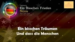 [1982] Nicole - "Ein Bisschen Frieden" (Germany)