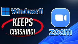 Zoom Keeps Crashing Windows 11 FIX [Tutorial]