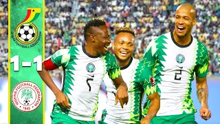 HIGHLIGHTS | Nigeria 1-1 Ghana | Black Stars Qualify For 2022 World Cup!