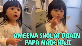 AMEENA AZURA SALIM NANGIS PAPA MAMA PAMIT BERANGKAT HAJI