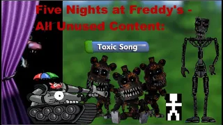 Five Nights at Freddy's - All Unused Content