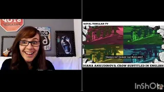 Diana Ankudinova "Crow" (ворона) reaction