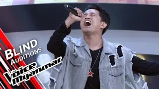 A Day - Bee Kyal (Thar Deelu) | Blind Audition - The Voice Myanmar 2019