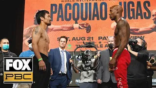 Manny Pacquiao vs Yordenis Ugás | WEIGH-IN | PBC ON FOX