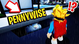 We FOUND PENNYWISE in Roblox Brookhaven RP!! (Scary)