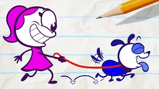 Pencilmate Becomes a PUPPY?! He's TOO Cute! - Pencilmation India