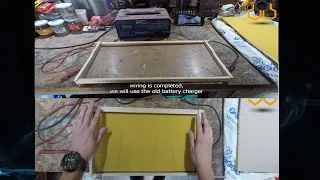 Wiring Frames Best Method | Best Way To Attach Wax Foundation On To The Frame | Wire Bee Frames DIY