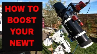 How to improve your Newtonian telescope with a few EASY steps