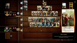 The Witcher 3: Gwent - High Score (Scoia'tael) / 344 points match - 313 points round