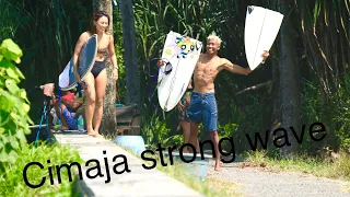 Cimaja strong wave