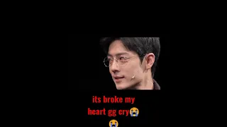 really its hearts saw gg cry😭😭#yizhan