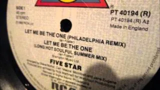 Five Star  - Let me be the one. 1985 (12" Philadelphia remix)