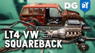 Pro Street Sleeper Build! LT4 in a '66 VW Squareback | #ViciousWagen [EP1]