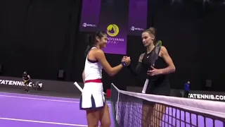 EMMA RADUCANU FIRST WIN AFTER US OPEN CHAMPIONSHIP| EMMA RADUCANU VS POLONA HERCOG|TRANSYLVANIA OPEN