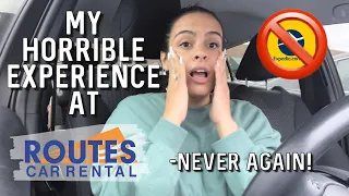 RENTING A CAR THROUGH EXPEDIA - DONT DO THIS! | ALLIED CAR RENTAL EXPERIENCE | ROUTES CAR RENTAL