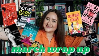 MARCH WRAP UP 2024 | all about the 18 books i read this month!