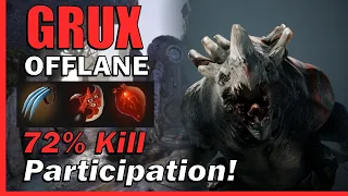 HOW TO CARRY A LOSING GAME! - Predecessor Grux Offlane Commentary Gameplay