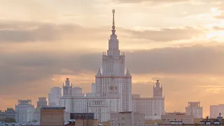 Москва 2024 |  МГУ | Москва-Сити | Яндекс | ТЭЦ 20 | Салют