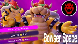 Mario Party Superstars - All Characters landed on Bowser Space
