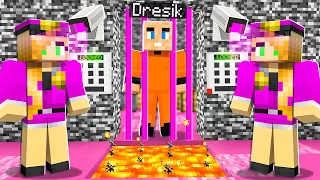 JULI ZAMKNĘŁA DRESIKA w DZIEWCZĘCYM WIĘZIENIU a ON UCIEKŁ w Minecraft! 😂