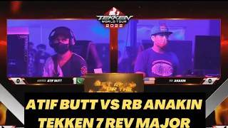 Tekken 7 Rev Major | ASHES ATIF BUTT VS RB ANAKIN